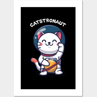 Catstronaut Posters and Art